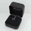 Anello donna solitario Mirco Visconti oro bianco con diamante 0.09 kt