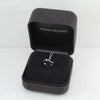 Anello donna solitario Mirco Visconti oro bianco con diamante 0.12 kt