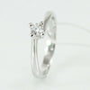 Anello donna solitario Mirco Visconti oro bianco con diamante 0.23 kt