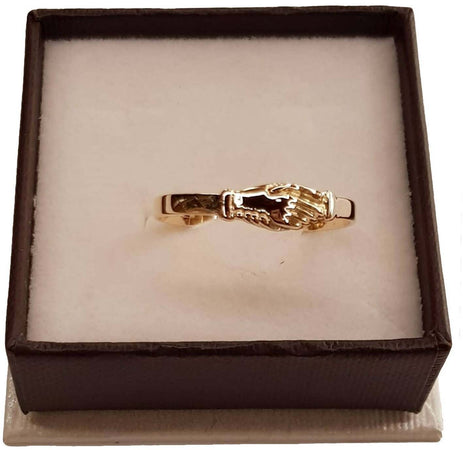 Anello in Oro bianco 18 Kt - Anello di Santa Rita Idea regalo Anello