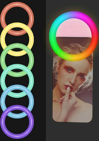 Anello Luminoso A Led Per Selfie Rgb Multicolore Light Ring Ricaricabile Elettronica e telefonia > Fotografia e video > Supporti e Cavalletti Trade Shop italia - Napoli, Commerciovirtuoso.it