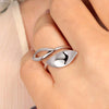 Anello-MORELLATO-donna-Foglia-argento-925