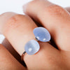 Anello-MORELLATO-donna-Gemma-argento-925-/-azzurro