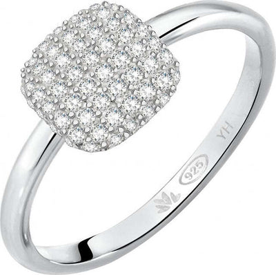 Anello-MORELLATO-donna-Gemma-argento-925-/-pavé