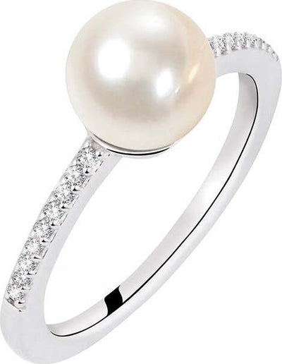 Anello-MORELLATO-donna-Perla-argento-925-/-perla-coltivata