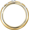 Anello-MORELLATO-donna-Poetica-acciaio-dorato-/-cristalli