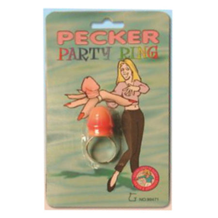 ANELLO PISELLO GADGET PARTY ADDIO AL NUBILATO ARTICOLO PER ADULTI