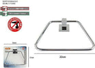 Anello Porta Asciugamano Asciugamani Fissaggio A Parete Bagno Square 22 Cm 59183 Casa, arredamento e bricolage > Accessori Bagno > Set da Bagno Trade Shop italia - Napoli, Commerciovirtuoso.it