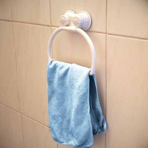 Anello Porta Asciugamano Asciugamani Ospite Con Attacco A Ventosa Bianco Casa e cucina/Bagno/Mobili da bagno/Portasciugamani/Portasciugamani da parete Trade Shop italia - Napoli, Commerciovirtuoso.it