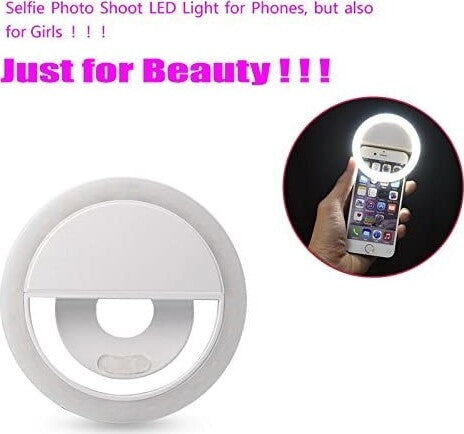 ANELLO RING LIGHT 36 LED PER SELFIE TIKTOK RICARICABILE USB ILLUMINAZIONE CELL  Trade Shop italia - Napoli, Commerciovirtuoso.it