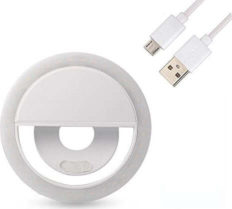 ANELLO RING LIGHT 36 LED PER SELFIE TIKTOK RICARICABILE USB ILLUMINAZIONE CELL  Trade Shop italia - Napoli, Commerciovirtuoso.it