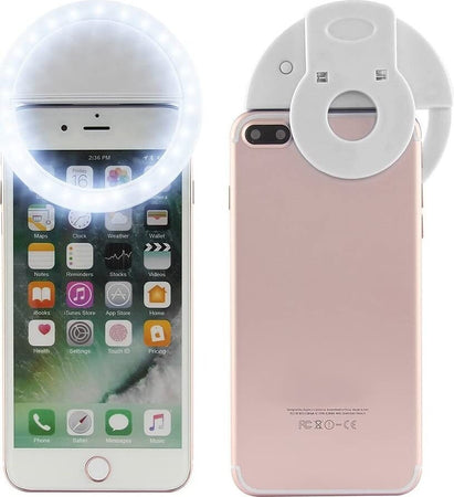 ANELLO RING LIGHT 36 LED PER SELFIE TIKTOK RICARICABILE USB ILLUMINAZIONE CELL  Trade Shop italia - Napoli, Commerciovirtuoso.it