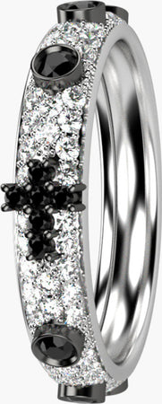 Anello-Rosario-oro-Bianco---Nardelli