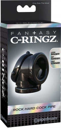Anello Tubo Fallico C-Ringz Pene e Testicoli in Tpr Nero Sicuro per il Corpo Salute e cura della persona/Erotismo e contraccezione/Sex toys/Anelli fallici e vibranti Kondorama - Martinsicuro, Commerciovirtuoso.it