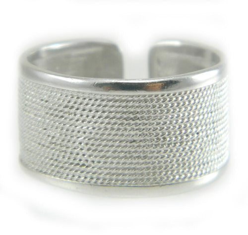 Anello Uomo Fascia Regolabile in Argento Filigrana Sarda - Filu & Trama