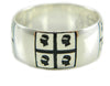 Anello Fascia Uomo in Argento 925 con Quattro Mori - Bandiera Sardegna - I Giampini