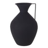 Anfora Rhyton in metallo h37 cm solo per uso decorativo