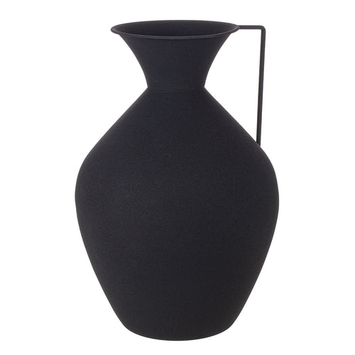 Anfora Rhyton in metallo h37 cm solo per uso decorativo