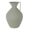 Anfora Rhyton in metallo h37 cm solo per uso decorativo