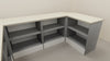 Modulo angolare metallico esterno a giorno a 90 cm. 64x64x106h