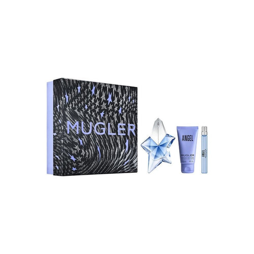 THIERRY MUGLER angel eau de parfume cofanetto (50ml + 10ml + crema c. 50ml)