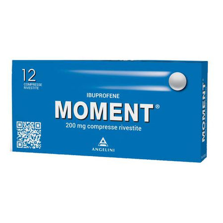 Angelini Pharma Spa Moment 12 Compresse Rivestite 200Mg
