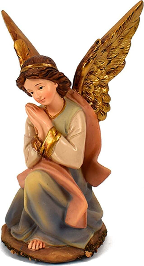 Angelo che prega colore naturale per decorazione natalizia e presepe h 17,5 cm Casa e cucina/Decorazioni per interni/Addobbi e decorazioni per ricorrenze/Decorazioni natalizie/Presepi/Statuine e fondali per il presepe MagiediNatale.it - Altamura, Commerciovirtuoso.it