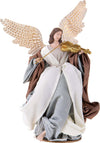 Angelo con violino in tessuto e resina color Crema e Grigio decorazione natalizia da 34 cm Casa e cucina/Decorazioni per interni/Addobbi e decorazioni per ricorrenze/Decorazioni natalizie/Presepi/Statuine e fondali per il presepe MagiediNatale.it - Altamura, Commerciovirtuoso.it