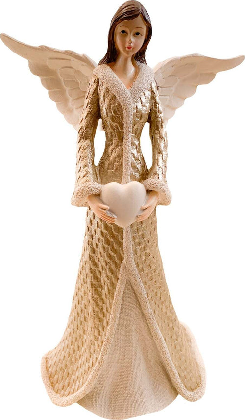 Angelo per presepe di natale statuetta h 25 cm in poli resina decorazione natalizia Casa e cucina/Decorazioni per interni/Addobbi e decorazioni per ricorrenze/Decorazioni natalizie/Schiaccianoci MagiediNatale.it - Altamura, Commerciovirtuoso.it