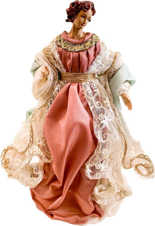 Angelo per presepe di natale statuetta h 35 cm in poliresina e tessuto con ali Casa e cucina/Decorazioni per interni/Addobbi e decorazioni per ricorrenze/Decorazioni natalizie/Punte albero di Natale MagiediNatale.it - Altamura, Commerciovirtuoso.it