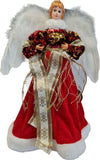 Angelo per presepe di natale statuetta h 40 cm in poli resina decorazione natalizia Casa e cucina/Decorazioni per interni/Addobbi e decorazioni per ricorrenze/Decorazioni natalizie/Punte albero di Natale MagiediNatale.it - Altamura, Commerciovirtuoso.it