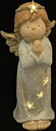 Angelo per presepe di natale statuetta h 61.5 cm con LED decorazione natalizia Casa e cucina/Decorazioni per interni/Addobbi e decorazioni per ricorrenze/Decorazioni natalizie/Schiaccianoci MagiediNatale.it - Altamura, Commerciovirtuoso.it