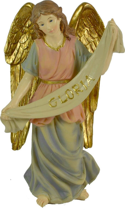 Angelo per presepe e puntale albero in poliresina h 15 cm decorazione natalizia Casa e cucina/Decorazioni per interni/Addobbi e decorazioni per ricorrenze/Decorazioni natalizie/Punte albero di Natale MagiediNatale.it - Altamura, Commerciovirtuoso.it