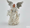 Angelo per presepe statuetta con ali in metallo decorazione natalizia h 30 cm Casa e cucina/Decorazioni per interni/Addobbi e decorazioni per ricorrenze/Decorazioni natalizie/Punte albero di Natale MagiediNatale.it - Altamura, Commerciovirtuoso.it