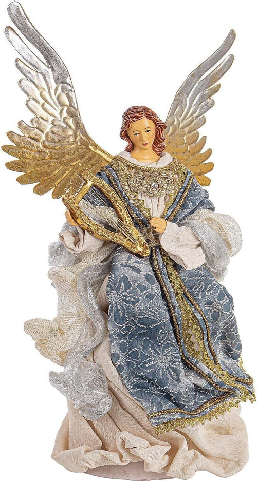 Angelo per presepe statuetta con vestiti in tessuto colore Celeste Azzurro decorazione natalizia Casa e cucina/Decorazioni per interni/Addobbi e decorazioni per ricorrenze/Decorazioni natalizie/Presepi/Statuine e fondali per il presepe MagiediNatale.it - Altamura, Commerciovirtuoso.it