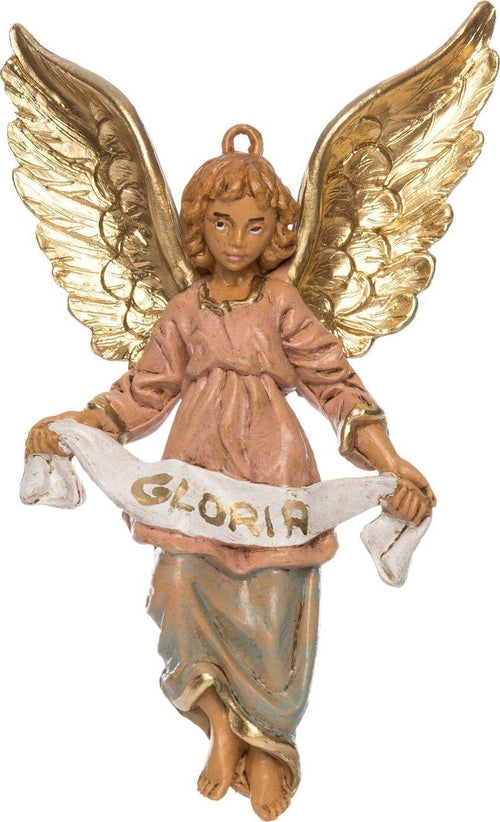 Angelo per presepe statuetta in Resina con festone h 12 cm Casa e cucina/Decorazioni per interni/Addobbi e decorazioni per ricorrenze/Decorazioni natalizie/Presepi/Statuine e fondali per il presepe MagiediNatale.it - Altamura, Commerciovirtuoso.it