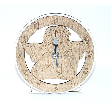 Orologio da parete personalizzabile idea regalo per bomboniera e cerimonia con taglio laser
