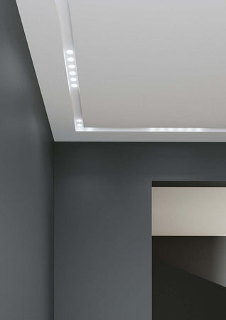 Angolo Incasso Gesso Skilift 160X160X45Mm Illuminazione/Illuminazione per interni/Luci da incasso/Portafaretti da incasso Led Mall Home - Napoli, Commerciovirtuoso.it