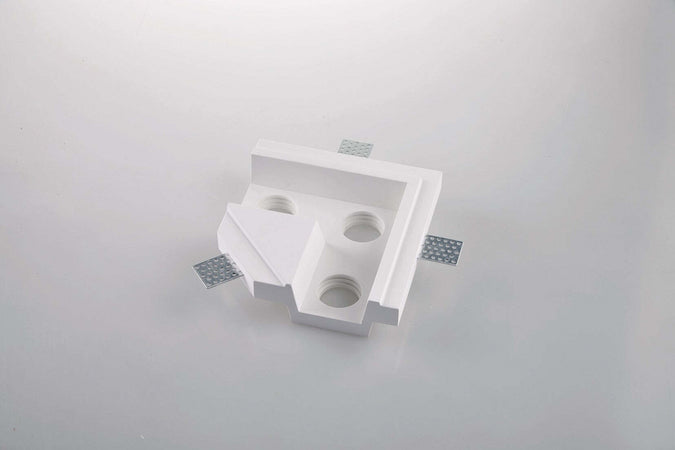Angolo Incasso Gesso Skilift 3Xgu10 Mini 160X160X45Mm Illuminazione/Illuminazione per interni/Luci da incasso/Portafaretti da incasso Led Mall Home - Napoli, Commerciovirtuoso.it