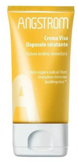 Angstrom Crema Viso Doposole Idratante 50 Ml Azione Anti-Rughe Crema Idratante Azione Lenitiva Immediata Chefaro Pharma Italia Srl