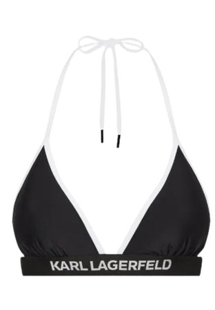 KARL LAGERFELD Costume da bagno TRIANGLE W/LOGO ELASTIC da donna