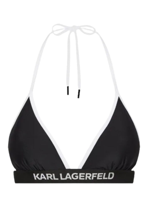 KARL LAGERFELD Costume da bagno TRIANGLE W/LOGO ELASTIC da donna
