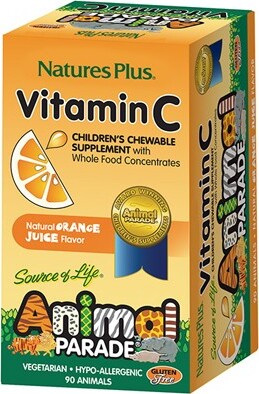 ANIMAL-PARADE-Vitamina-C-integratore-alimentare-90-tavolette-masticabili-La-Strega