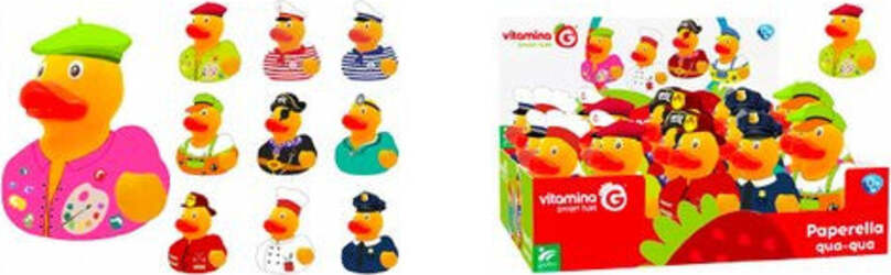 Animali-Globo-05465-VITAMINA-G-Paperella-Qua-Qua-Assortito
