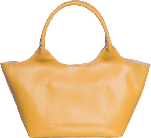 Anita---Shopper-da-Donna-Gialla-In-Vera-Pelle