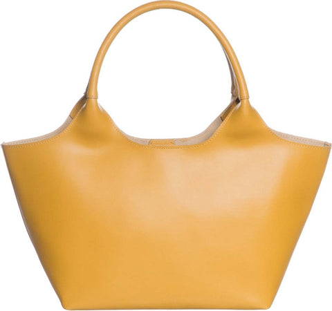 Anita---Shopper-da-Donna-Gialla-In-Vera-Pelle