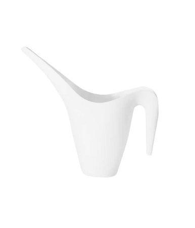 Annaffiatoio Con Becco Lungo Bianco Innaffiatoio Per Giardino Dim.17x18.5x8cm