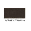 Zanzariera a carrarmato su misura ''Metra'' profilo Marrone Raffaello apertura laterale (Made in Italy)