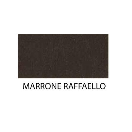 Zanzariera a carrarmato su misura ''Metra'' profilo Marrone Raffaello apertura laterale (Made in Italy)