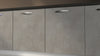 Anta per mobili in Legno nobilitato Compresa di Maniglia spessore 1.8 cm 90x60 in colore cemento